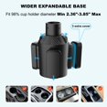 Soul's Upgraded 64oz Large Cup Holder Expander with Coaster for Car V14 ...