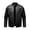 Black, variant on AZoiNM Men's Faux Leather Jacket Casual Motorcycle Biker Coat Stand Collar Zip Front Lightweight Fashion Outerwear with Zipper Pockets