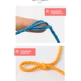 thumbnail image 4 of Namzi Cordón de macramé de 4 mm x 110 yardas, cuerda de algodón suave para macramé, suministros para manualidades, hilo de macramé para colgar plantas o colgar en la pared, color violeta., 4 of 4