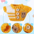 thumbnail image 3 of 17cm Doll Outfits - Kawaii Chic Style Set for 17cm Dolls, Cute Doll Clothes with Accessories -Button Up Stripe Sweater + Hat + Bag, 3 of 5