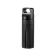 thumbnail image 2 of Youkk Pill Case Aluminium Alloy Waterproof Moisture-proof Pills Tablet Dispenser Portable Home Carrying Organizer Container Black, 2 of 6