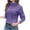 Purple, variant on Turtleneck Sweaters for Women Casual Ribbed Knit Pullover Tops Slim-Fit Warm Sweater Fall Winter Outfits Solid Lightweight Clothes Soft Comfy Loungewear Thermal Knitted Textured Outerwear