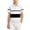 White, variant on akafmk Boys School Uniform Shirts Short Sleeve Athletic Shirt Collared Striped Activewear Casual Summer Tops, 5-15Y