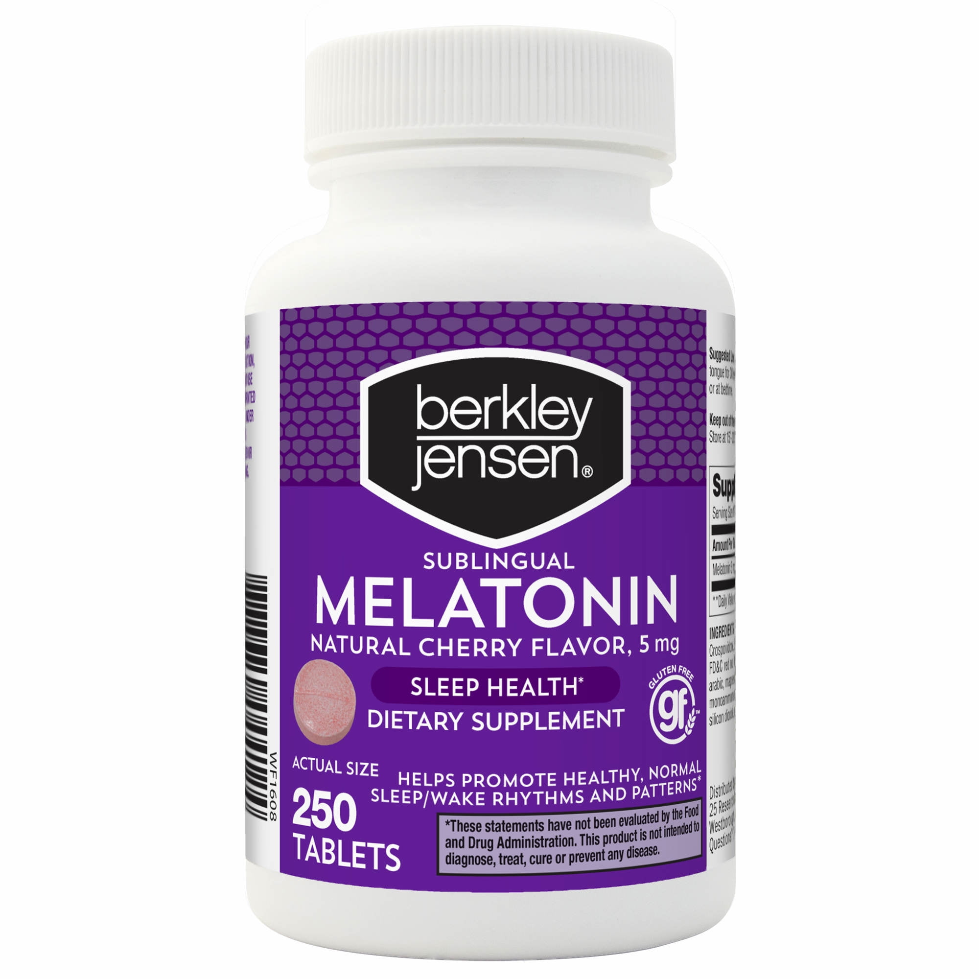 Berkley Jensen 5mg Melatonin, 250 tablets