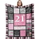 thumbnail image 1 of LHSHID 75th Birthday Gifts for Women Blanket 75th Birthday Decorations for Women Best Gifts for 75 Year Old Woman Happy 75th Birthday Ideas for Mom Grandparents Throw Blanket 50"x60", 1 of 7