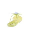 thumbnail image 3 of No Boundaries Flower Applique Jelly Sandal, 3 of 5