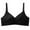 Black, variant on Wireless Bras for Women Solid Color Seamless Wireless T-Shirt Full Coverage Push Up Comfortable Sleep Sports Bralette Bra,Pink,40 B