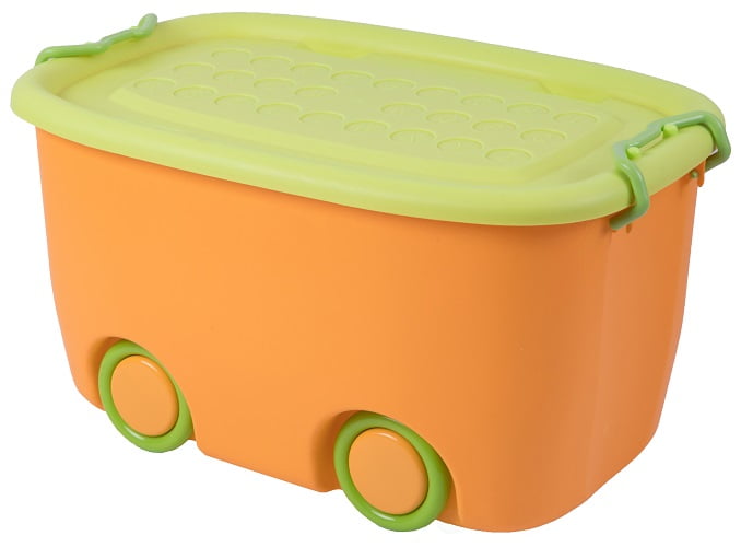 toy storage box on wheels