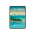 thumbnail image 2 of Lake Tahoe Lakehouse Novelty Decor, Metal Wall Sign - 10x14 Inches, 2 of 4