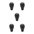 thumbnail image 1 of maskred Black Gear Stick Knob Lever Replacement - Professional Performance Unique Stylish High Accuracy black 5Set, 1 of 6