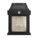 thumbnail image 3 of Lámpara de pared solar, luz LED de pared para exteriores, luz solar impermeable para cubierta Negro, 3 of 8
