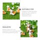 thumbnail image 3 of Estera de césped artificial, decoración de plantas artificiales, plantas decorativas para alfombras de área, césped, modelo de paisaje estático, 4 piezas, 3 of 6