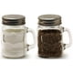 thumbnail image 1 of Set de Shakers de Sal y Pimienta Circleware Yorkshire Transparente con Mangos de Vidrio y Tapas de M, 1 of 4