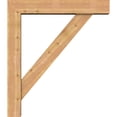 thumbnail image 3 of Ekena Millwork 7 1/2"W x 42"D x 48"H Traditional Block Smooth Bracket w/ Offset Brace, Western Red Cedar, 3 of 25