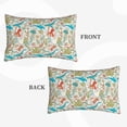 thumbnail image 2 of Lsque Sea Animal Pattern Pillow Case – Soft & Cozy Throw Pillow Cover, Hypoallergenic Cushion Case for Sleeping Women with Envelope Closure-16"x24", 2 of 6