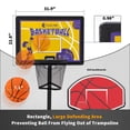 thumbnail image 5 of Exacme Trampoline Basketball Hoop for Straight Net Pole, BH07YE, 5 of 8