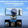 thumbnail image 6 of Magnetic Car Mount Phone Holder for Samsung Galaxy S23/FE/Plus/Ultra/S24/FE/Plus/Ultra - For Dash Windshield Vacuum MagSafe Compatible Swivel Strong Grip, 6 of 10