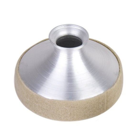 Sax Alto sampener Saxofón Alto Sax Metal Sound Mute Amortiguador (Plata)