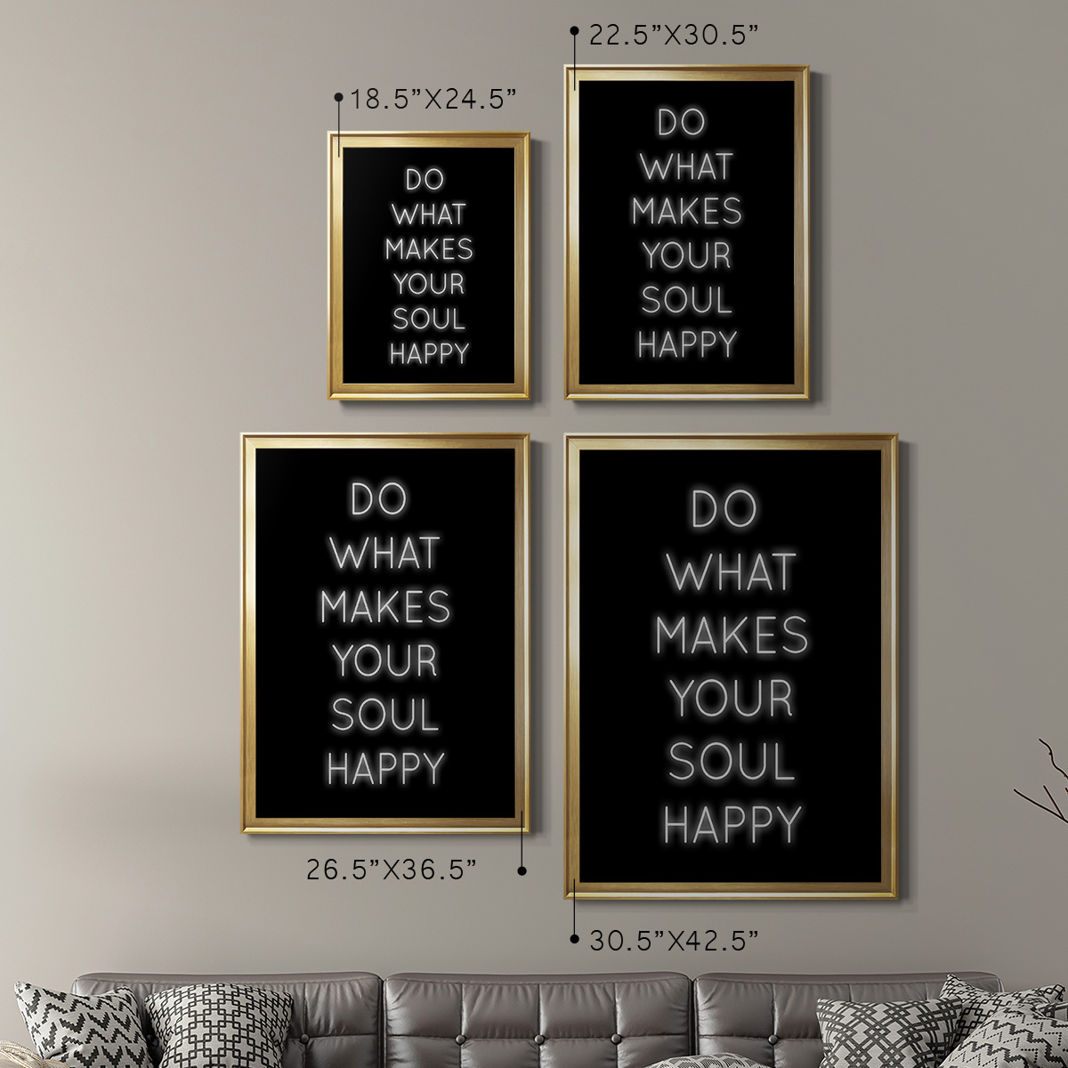 Soul Happy Premium Framed Print - Ready to Hang