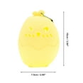 thumbnail image 2 of Unique Bargains 1 Pc Portable Cartoon Makeup Sponge Holder for Travel Yellow Silicone, 2 of 6