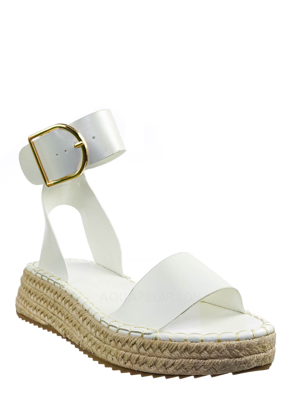 wrap strap espadrille flatforms
