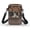 Cat and Daisy Pattern Design, variant on HELLHERO Cowboy Cat Pattern 4.33x1.97x7.09 Women Crossbody Bag Polyester for Men, Women