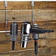 thumbnail image 6 of Home Intuition Hair Styling Station Organizer, Over the Cabinet Door (Silver), 6 of 7