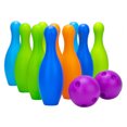 thumbnail image 2 of Juego de bolas de de plástico para niños en edad preescolar Juegos de 10 pines 22cm A Sunnimix Bola de bolos para niños, 2 of 7