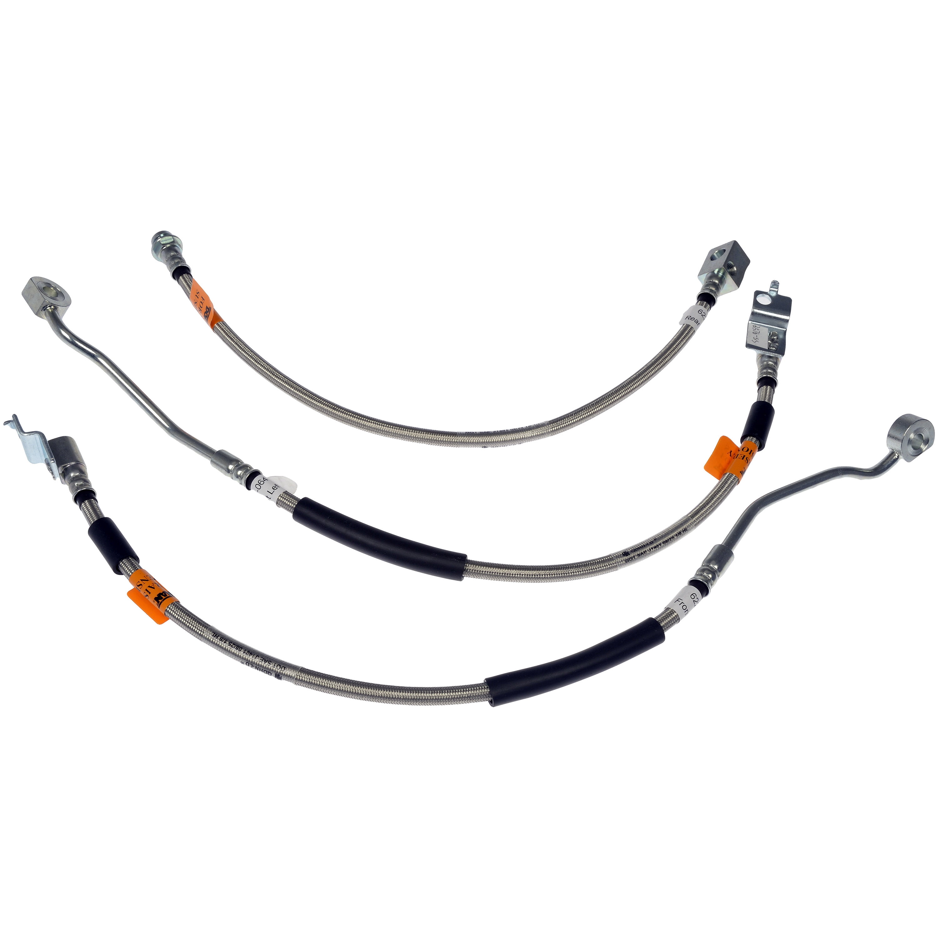 Dorman 622-211 Brake Hydraulic Hose Set for Specific Jeep Models