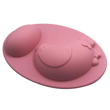 

Easter Gift Aromatherapy Candle Cake Hen Oval Soap Eggs Easter Silicone Cake Mould Tall Cake Pan with Removable Bottom
