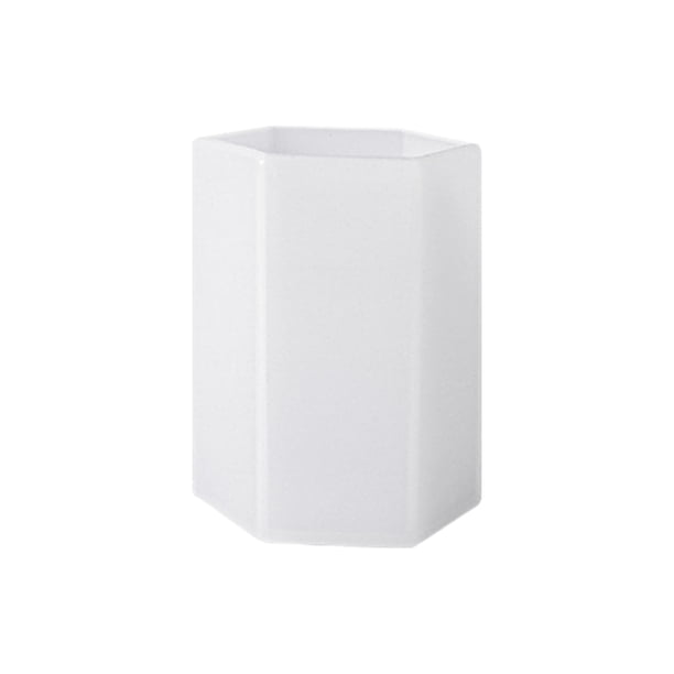 Naiovety Cilindro de molde de candelabro hecho a mano, molde de silicona DIY, soporte de de fundición de resina, caja de almacenamiento, contenedor, Artesanía Pequeño Hexagonal Naiovety HA010250-02