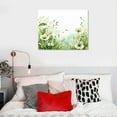 thumbnail image 4 of Nawypu  Abstract Floral Canvas Wall Art Grey Cream White Grass Flowers Canvas Pictures Modern Landscape Painting Botanic Artwork for Living Room Bedroom Kitchen Office Wall Decor, 4 of 4