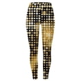 thumbnail image 4 of WILLBEST Pantalones de Yoga Con Estampado Mardi Para Mujer, Brillantes, de Cintura Alta, Largos, Para Entrenamiento, Cómodos, Elásticos, Para Correr y Gimnasio. Chica, 4 of 4