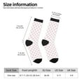 thumbnail image 2 of Balery Animal Pink Color Paw Pattern Crew Socks Unisex– Soft & Breathable Socks for Men & Women, One-Size Fits Most (US 5-11), Comfortable & Durable for Daily Wear, 2 of 6