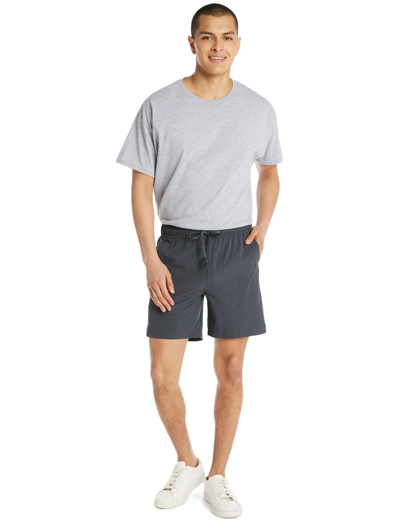 値下げ‼️THM   Rip stop shorts   Navy Athletic Works Men's Woven Rip Stop Shorts, 7
