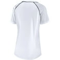thumbnail image 3 of Women's Fanatics White Miami Marlins Play Calling Raglan V-Neck T-Shirt, 3 of 3