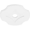 thumbnail image 2 of 36"OD x 6"ID x 12 1/2"C x 1"P Percival Architectural Grade PVC Contemporary Ceiling Medallion, 2 of 11