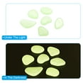 thumbnail image 4 of Uxcell 150Pack Glow Rocks 20-30mm Glow Pebbles Decoration in the Dark Luminous Stones Decor DIY Decorative Translucent, 4 of 7