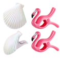 thumbnail image 1 of CaLoogn Clips para toallas de playa para sillas de playa Clips para toallas de colores brillantes para sillas Crucero Patio Vacaciones Sillas de piscina Accesorios para sillones Clips decorativos para, 1 of 5