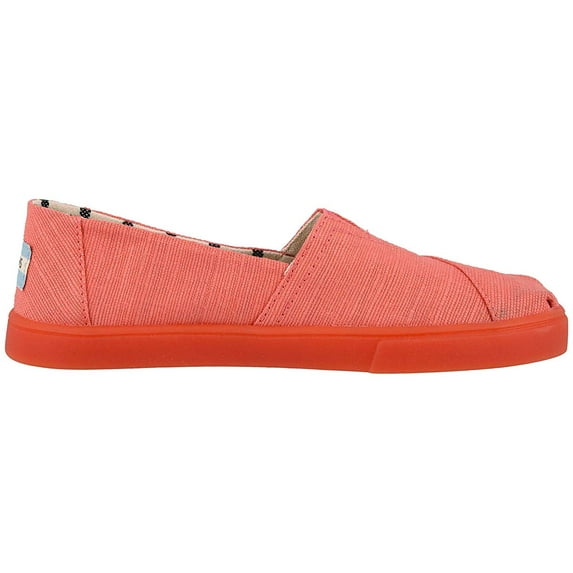TOMS Alpargata Cupsole Persimmon Heritage Canvas Cupsole