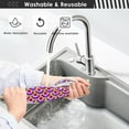 thumbnail image 5 of Coolnut Colorful Scales Mermaid Sink Splash Guard for Faucet 2 Packs Faucet Absorbent Mats, Summer Fashion Faucet Handle Drip Catcher Quickly Drying Mat for Kitchen Counter Bathroom, 30"x5.5" RV, 5 of 7