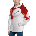 thumbnail image 5 of Cartoon Character Youth Hoodie Graphic Colorful Cool Kids Hooded Sweatshirts Kangaroo Pocket for Boys Girls Large, 5 of 8