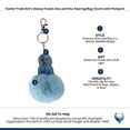 thumbnail image 4 of Textiel Trade Kid's Disney Frozen Ana and Elsa Keyring/Bag Charm with Pompom, 4 of 4
