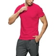 thumbnail image 2 of Hat and Beyond Men's Solid Short Sleeve Crew Neck T-Shirts S-5XL Big and Tall, 2 of 7