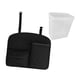 thumbnail image 1 of Organizador de asiento trasero para coche, 3 compartimentos, accesorios de viaje multiusos Negro, 1 of 9