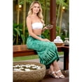 thumbnail image 5 of HAPPY BAY Women's Bikini Wraps Beach Wrap Sarong Cover up Skirt Bathing suit Swimsuit Cover Ups for Swimwear Women One Size Batik, Shamrock, 5 of 5