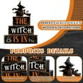 thumbnail image 4 of Yttmshdga 4 Pcs Halloween Table Decor Witch Wooden Sign Halloween Tray Decor Farmhouse Witch Tabletop Centerpiece Rustic Brew Wooden Block Signs For Home Kitchen Shel, 4 of 5