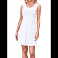 thumbnail image 2 of Vestidos de Verano para Mujer, Sin Mangas, Plisados, con Bolsillos y Estilo Informal XXL, 2 of 7