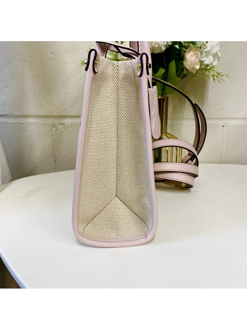 miabossi ミアボッシ Michael Kors Mirella Small Top Zip Canvas Shopper Crossbody