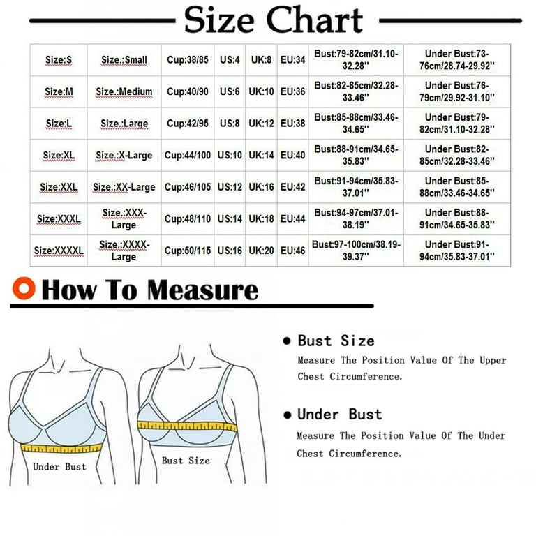 Bigersell Snap Front Bra for Women Floral Printed Wireless Comfort Bra  Padded Bra no Underwire Front Close Sports Bra Breathable Seamless Wire  Free